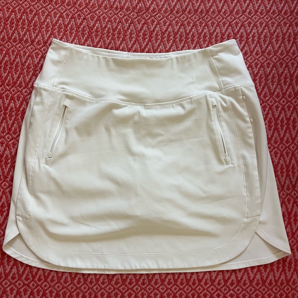 Athleta Fairway 18” White Golf Skort